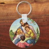 Jesus houdt van Sleutelhanger (Voorkant)