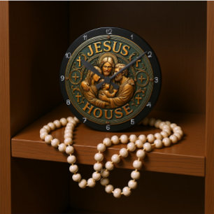 Jesus House Heilige Familie Ronde Klok