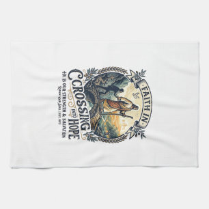 Jesus immigratie opnieuw beginnen met moed shirt C Theedoek