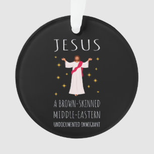 Jésus immigré clandestin à la peau brune I