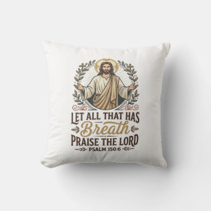 Jesus Indie Folk Akoestische Aanbidding Grafische  Kussen