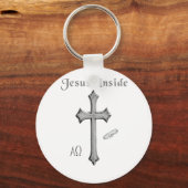 Jesus Inside Sleutelhanger (Voorkant)