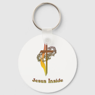 Jesus Inside Sleutelhanger