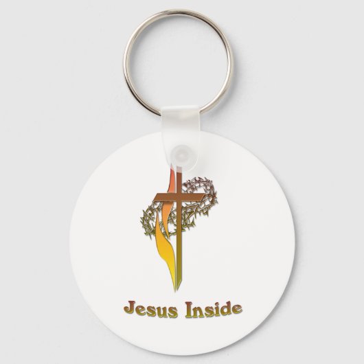 Jesus Inside Sleutelhanger (Voorkant)