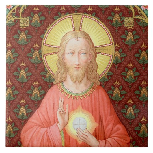 Jesus Instituting Heilige Communion (SAU 045) Tegeltje (Voorkant)