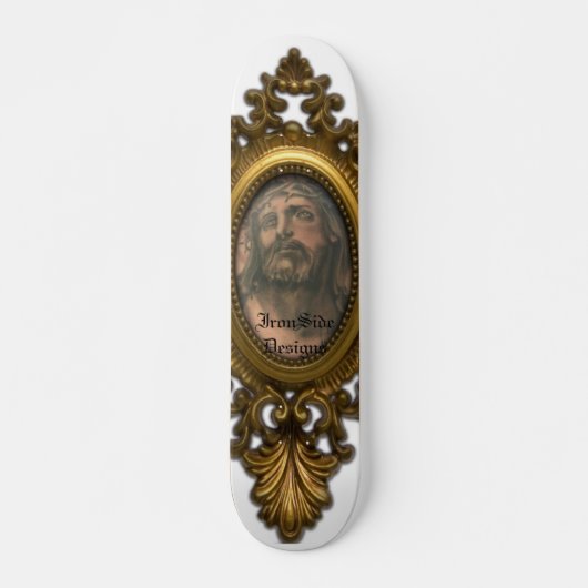 jesus, IronSide Design Skateboard (Voorkant)