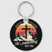 Jesus is calling sleutelhanger (Voorkant)