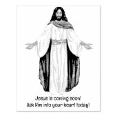 Jesus is coming! rubberstempel (Afrduk)