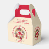 JESUS IS DE REDEN VAN DE kerstfeestdoos Bedankdoosjes (Achterkant)