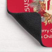 JESUS IS DE REDEN VAN Rode Kerstmis Muismat (Hoek)