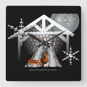 Jesus is de Reden voor het Seizoen Vierkante Klok