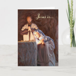 Jesus is de Reden voor het Wenskaart van het Feestdagen Kaart