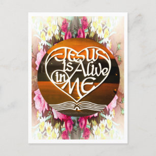 JESUS is & De Trooster ...Ansichtkaart Briefkaart