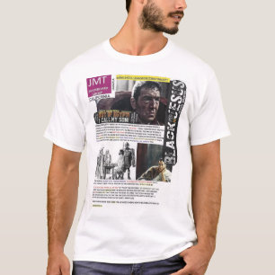 JESUS IS EEN ZWARTE MESSIAS Heren Basic T-Shirt
