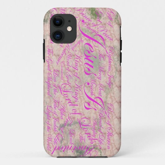 Jesus Is Heer Iphone Hoezen (Achterkant)