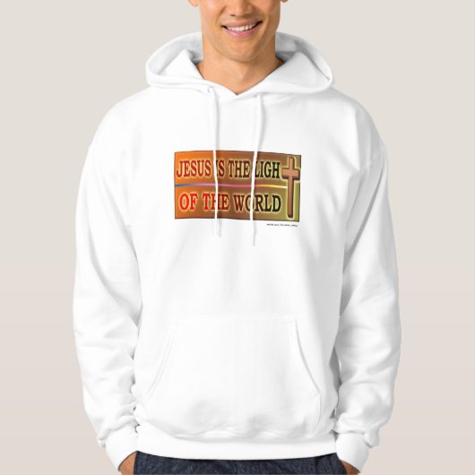 JESUS IS HET LICHT HOODIE (Voorkant)