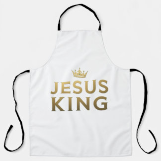 Jesus Is King - All-Over Print Christelijk Schort