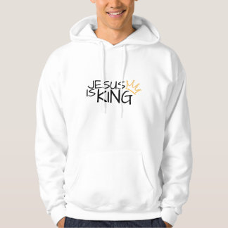 Jesus Is King - Hoodie voor Christelijke Mannen