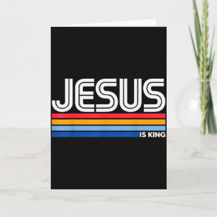 Jesus Is Koning Christelijk Kruis God Geloven Bijb Kaart