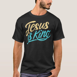 Jesus Is Koning Christelijk Religieus God Geloof B T-shirt