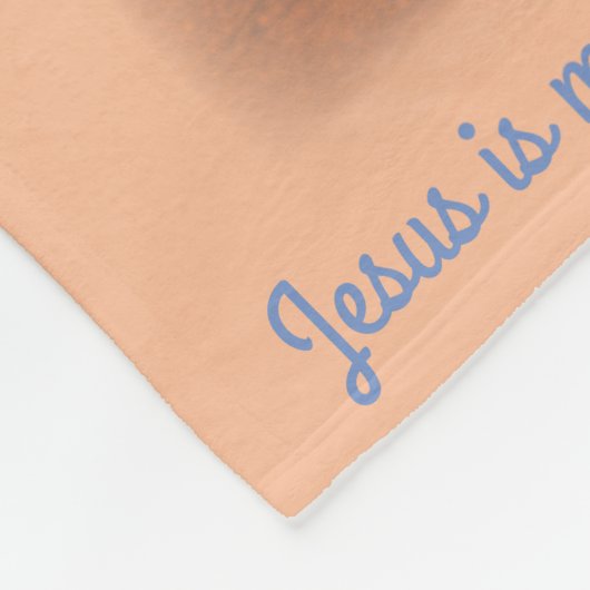 Jesus is Light Beachside Blanket Fleece Deken (Hoek)