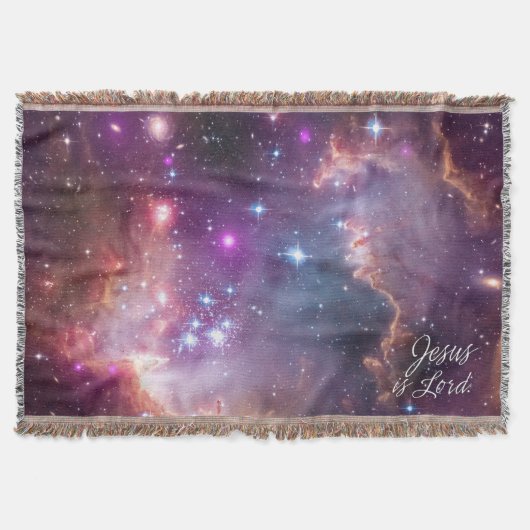 Jesus is Lord 5 Throw Blanket Deken (Voorkant)