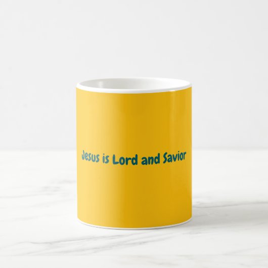 Jesus is Lord and Savior Mug (Centre)