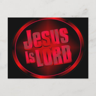 Jesus is Lord Briefkaart