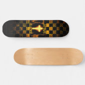 Jesus is Lord Cross skateboard (Horizontaal)