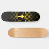 Jesus is Lord Cross skateboard (Horizontaal)