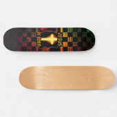 Jesus is Lord Cross skateboard (Horizontaal)