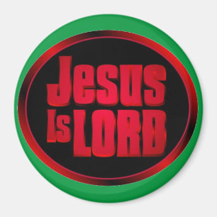 Jesus is Lord Customize It Magneet