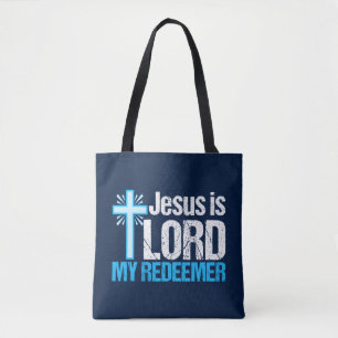 Jesus is Lord My Redeemer Christelijke Kruiskerk Draagtas