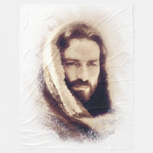 Jesus is Lord Options Fleece Blanket Deken (Voorkant)