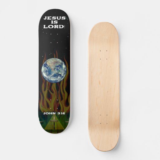 Jesus is Lord Skateboard (Voorkant)