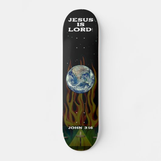 Jesus is Lord Skateboard (Voorkant)