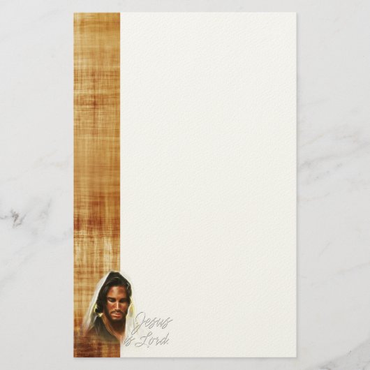 Jesus is Lord Stationery Briefpapier (Voorkant)