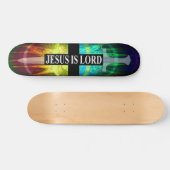 Jesus is Lord Sword Cross Skateboard (Horizontaal)