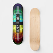 Jesus is Lord Sword Cross Skateboard (Voorkant)