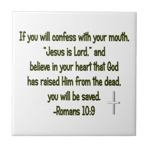 Jesus is Lord Tegeltje