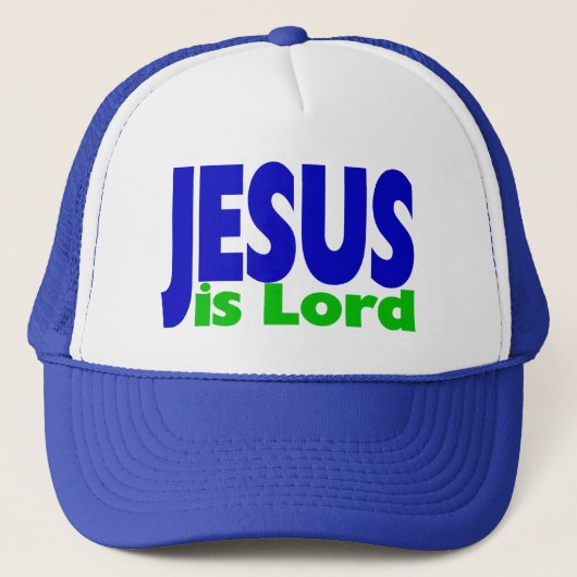 Jesus is Lord Trucker Pet (Voorkant)