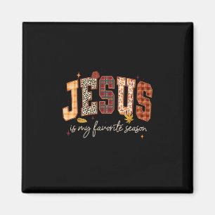 Jesus Is Mijn Favoriete Seizoen Thanksgiving Herfs Magneet