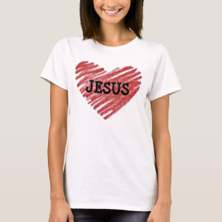 JESUS IS MIJN HART T-SHIRT