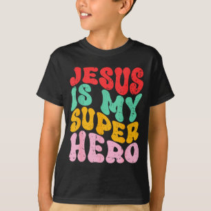 Jesus Is Mijn Superheld - Christelijk Religieus  T-shirt
