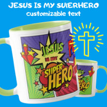 JESUS Is Mijn SUPERHELD Gepersonaliseerde COMIC HE