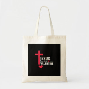 Jesus Is Mijn Valentijn Tote Bag