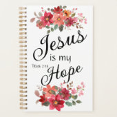 Jesus is My Hope Planner (Devant)