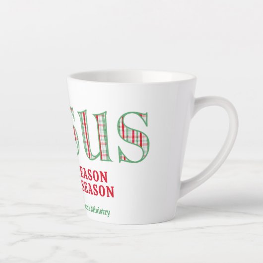 Jesus Is The Reason Latte Mug (Droite)