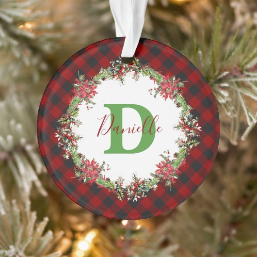 Jesus is the reason personalized ornament (Boom)