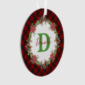 Jesus is the reason personalized ornament (voorkant)